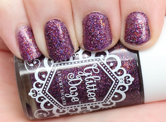 GlitterDaze The Sanderson Sisters swatch