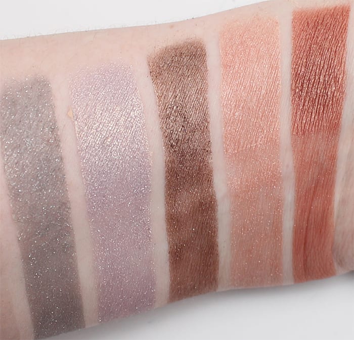 Senna Cosmetics Eyeshadow Swatches