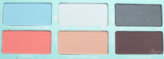 Sugarpill Edward Scissorhands Palette Review and Swatches