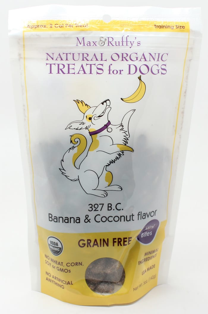 Max & Ruffy's Banana & Coconut Flavor Treats