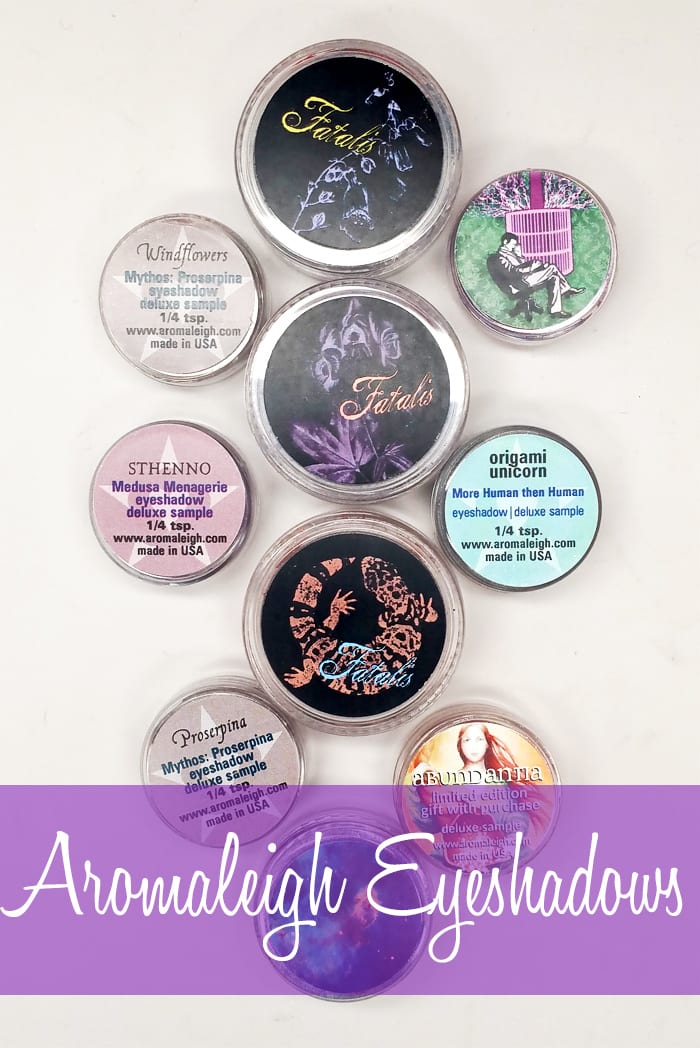 Aromaleigh Eyeshadow Swatches