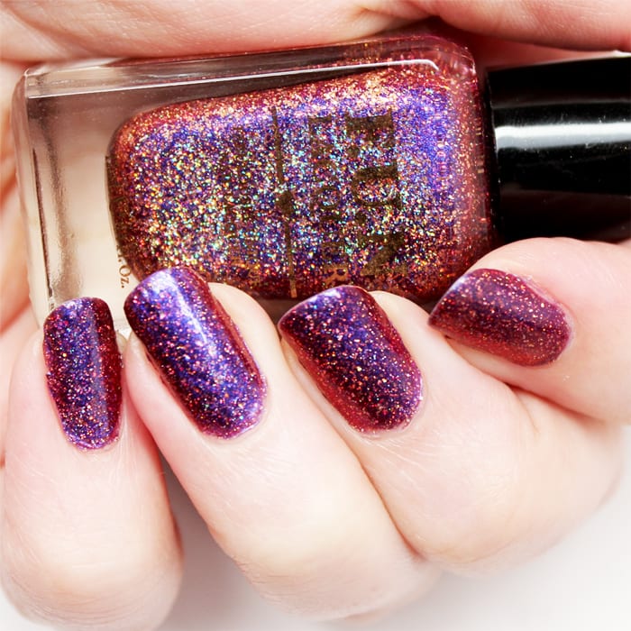 Fun Lacquer Cheers to the Holidays (H) Mani