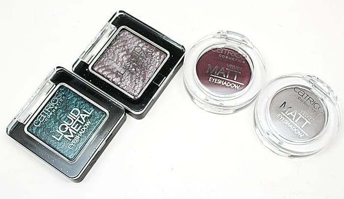 Catrice Eyeshadows swatches and thoughts