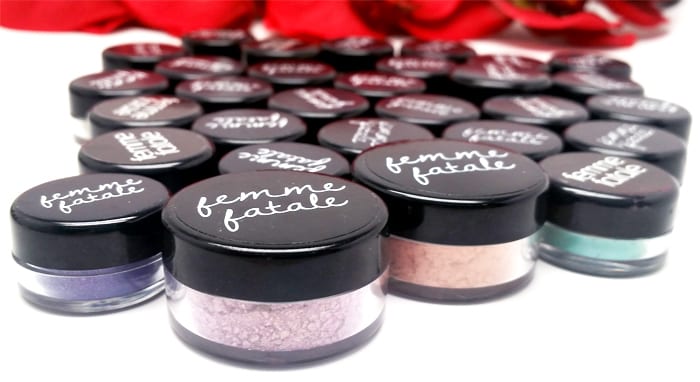 Femme Fatale Eyeshadows and Blushes