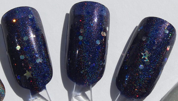 KBShimmer Claws And Effect with Oh Holo Night mani