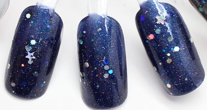 KBShimmer Claws And Effect with Oh Holo Night mani