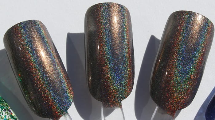 KBShimmer Coal in One swatch