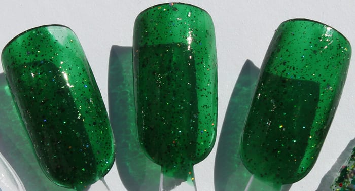 KBShimmer Kind of a Big Dill swatch