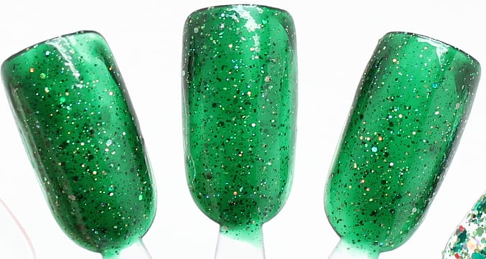 KBShimmer Kind of a Big Dill swatch