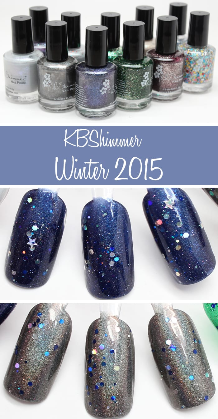 KBShimmer Winter 2015 Review and Swatches