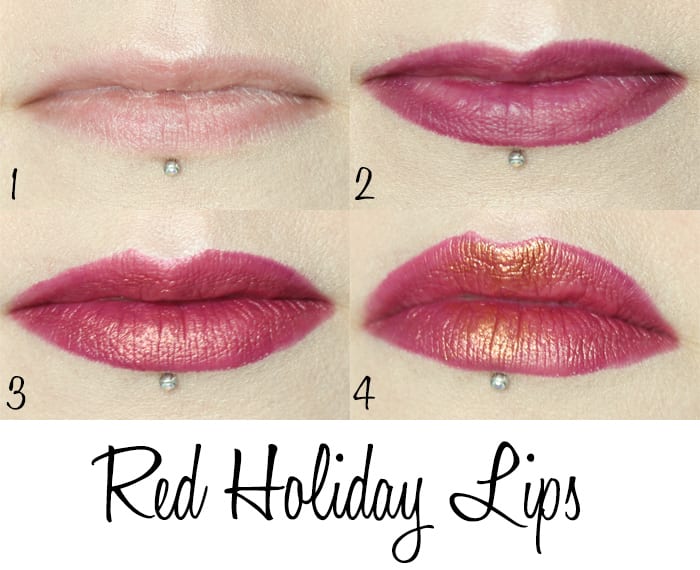 Red Holiday Lips Tutorial