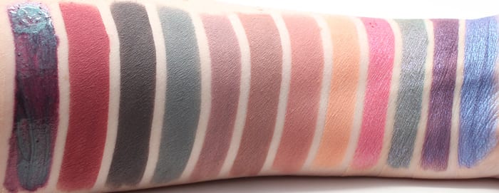 Aromaleigh Eyeshadow swatches