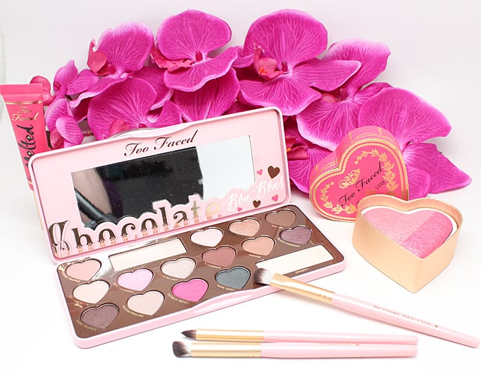 Too Faced Chocolate Bon Bons Palette swatches, looks, review