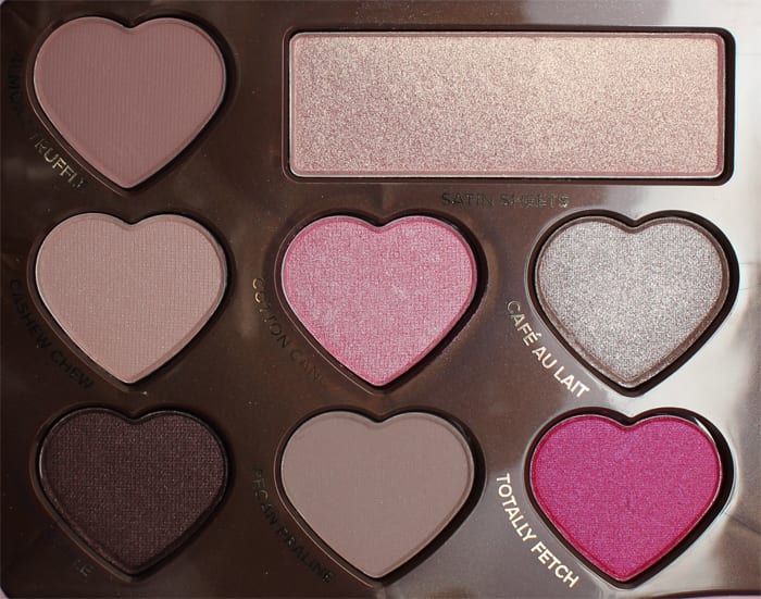 Too Faced Chocolate Bon Bons Palette Review & Swatches on Pale Skin