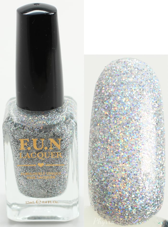 Fun Lacquer 24 Karat Diamond H swatch