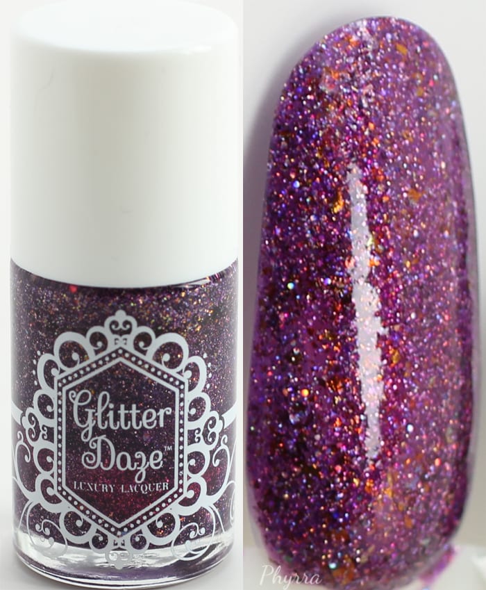 Glitterdaze the Sanderson Sisters swatch