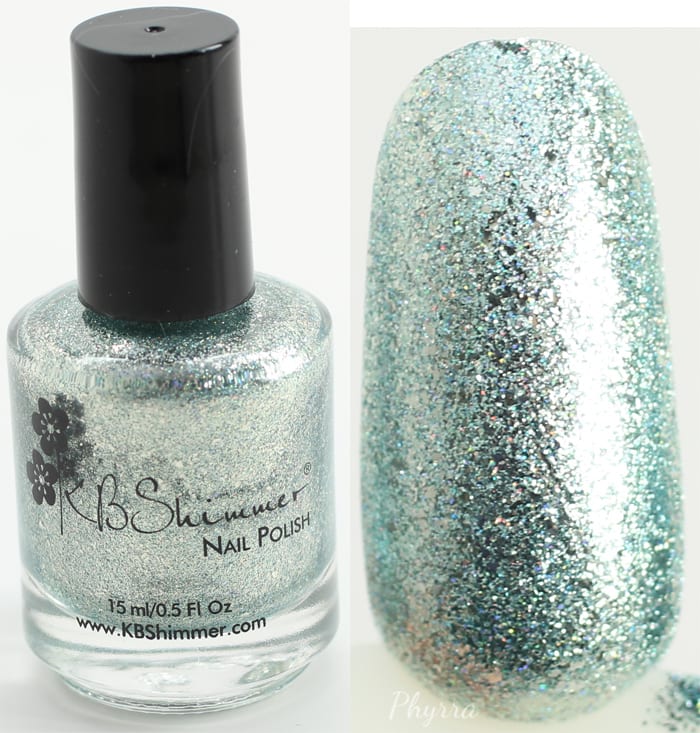 KBShimmer Aquamarine swatch