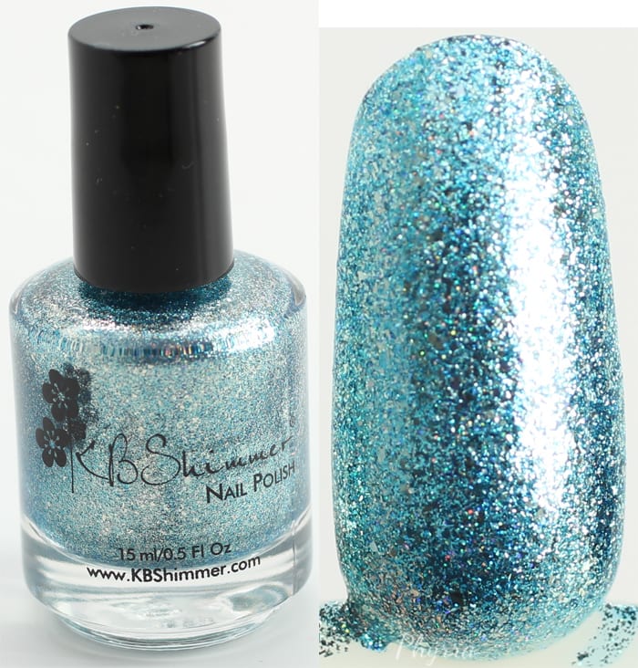 KBShimmer Blue Topaz swatch