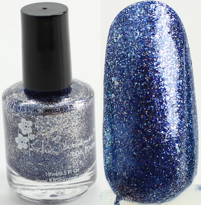 KBShimmer Sapphire swatch