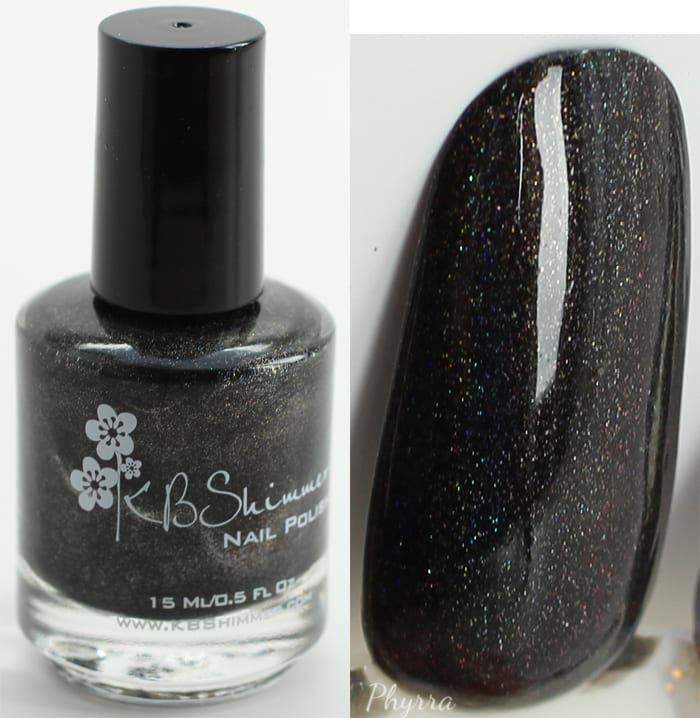 KBShimmer Stark Raven Mad swatch