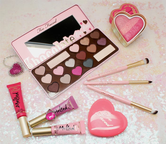 Too Faced Chocolate Bon Bons Palette swatches, looks, review