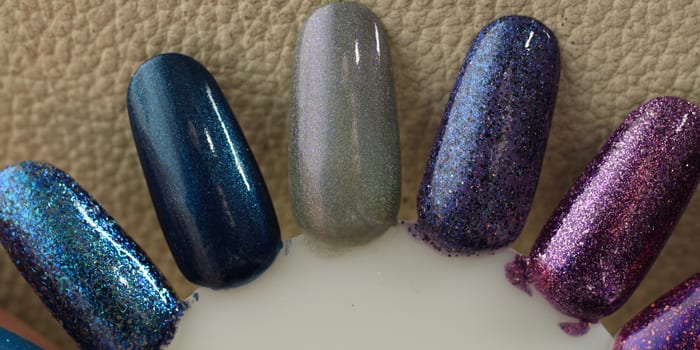 Prettiest Winter Nail Colors swatches manis