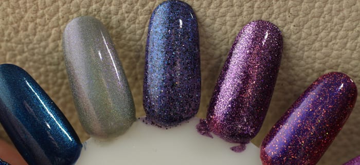 Prettiest Winter Nail Colors swatches manis