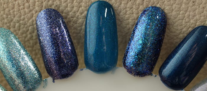 Prettiest Winter Nail Colors swatches manis