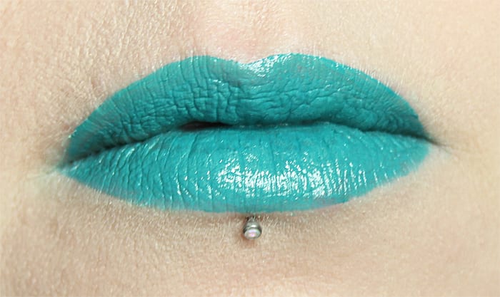 Sweetpea and Fay Liquid Lipstick in Teal Me Up