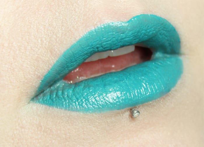 Sweetpea and Fay Liquid Lipstick in Teal Me Up