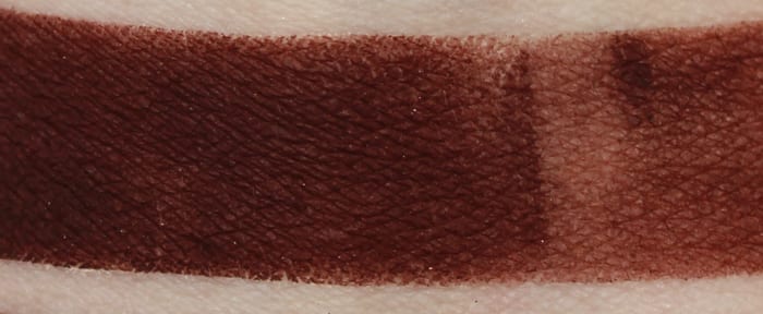 Too Faced Bordeaux swatch