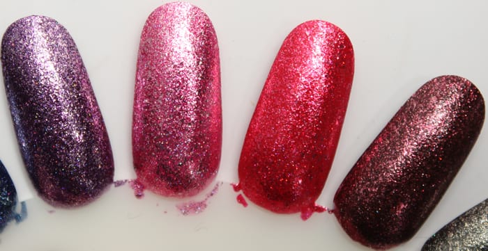 KBShimmer Birthstone Collection Swatches