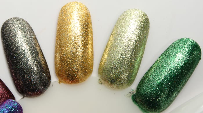 KBShimmer Birthstone Collection Swatches