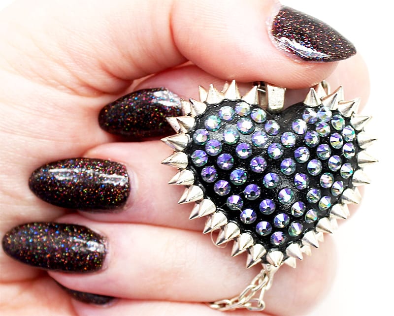 Bunny Paige Mini Spiked Heart