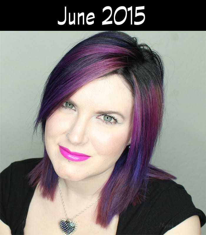 Hair Journey for 2015 - June