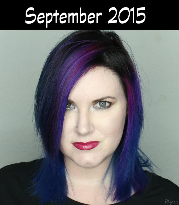 Hair Journey for 2015 - September