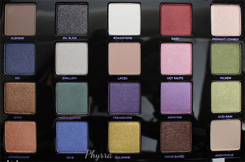 Urban Decay XX Vice Ltd Reloaded Palette Video Swatches Review