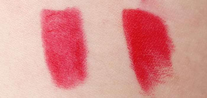 Urban Decay 714 Pencil and Lipstick Swatch