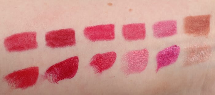 Urban Decay Gwen Stefani Pencil Swatches