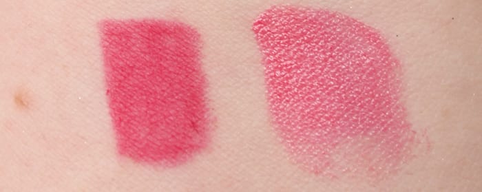 Urban Decay Phone Call Pencil and Lipstick Swatch