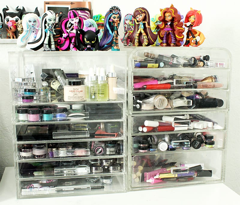 Big Acrylic Makeup Organizers