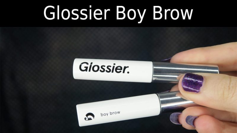 Glossier Boy Brow Review Swatches Video Looks