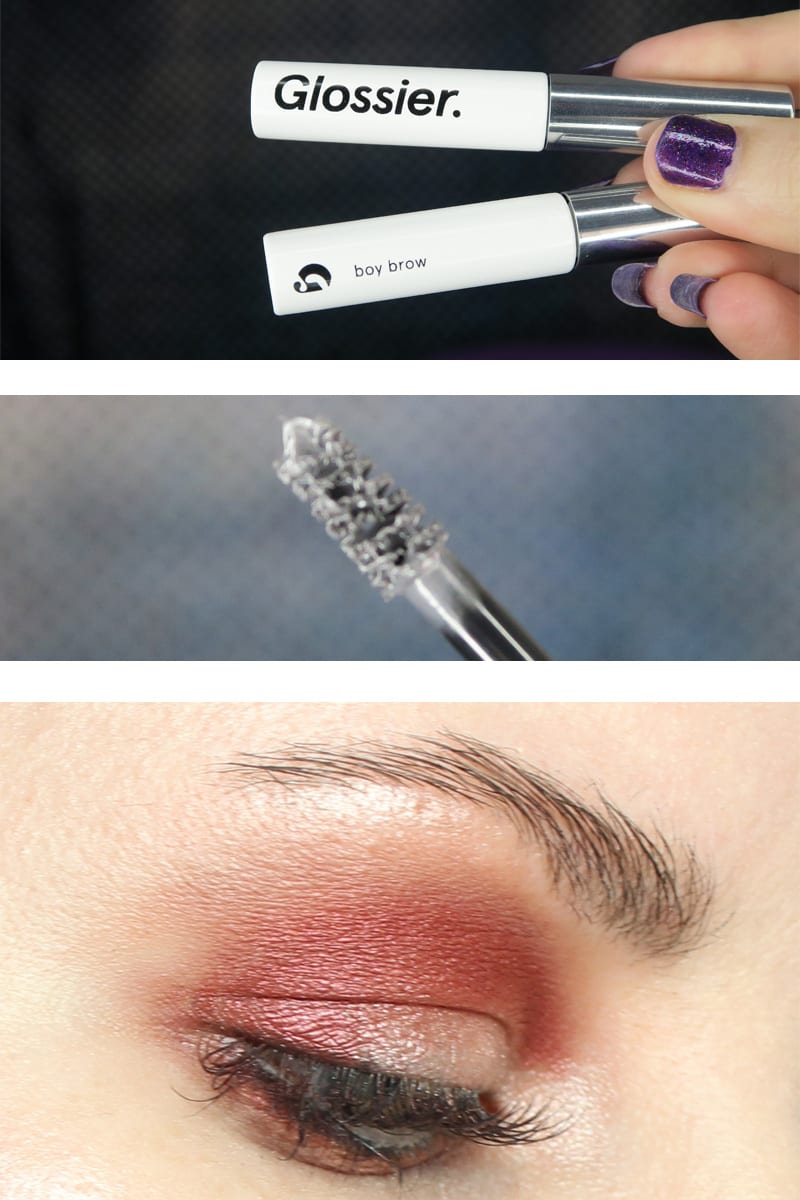 Glossier Boy Brow Review Swatches Video Looks