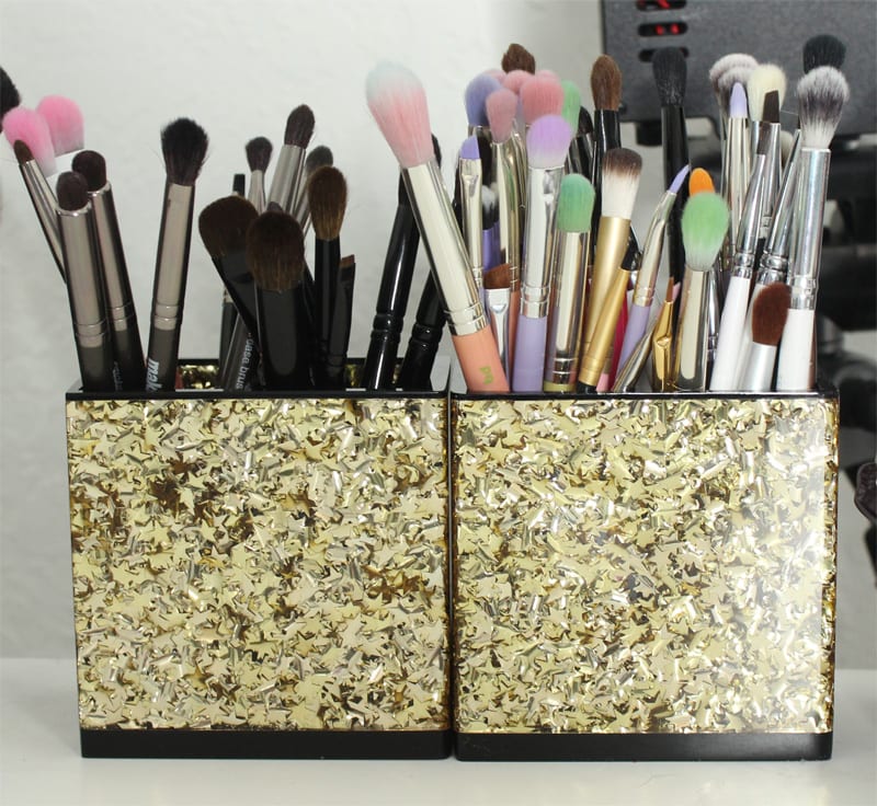 Makeup Brush Organizers