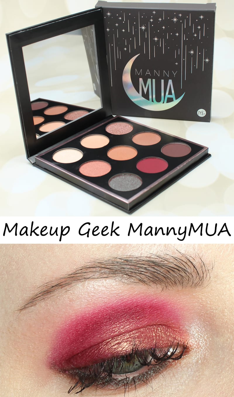 Makeup Geek MannyMUA Palette Swatches, Review, Video, Look