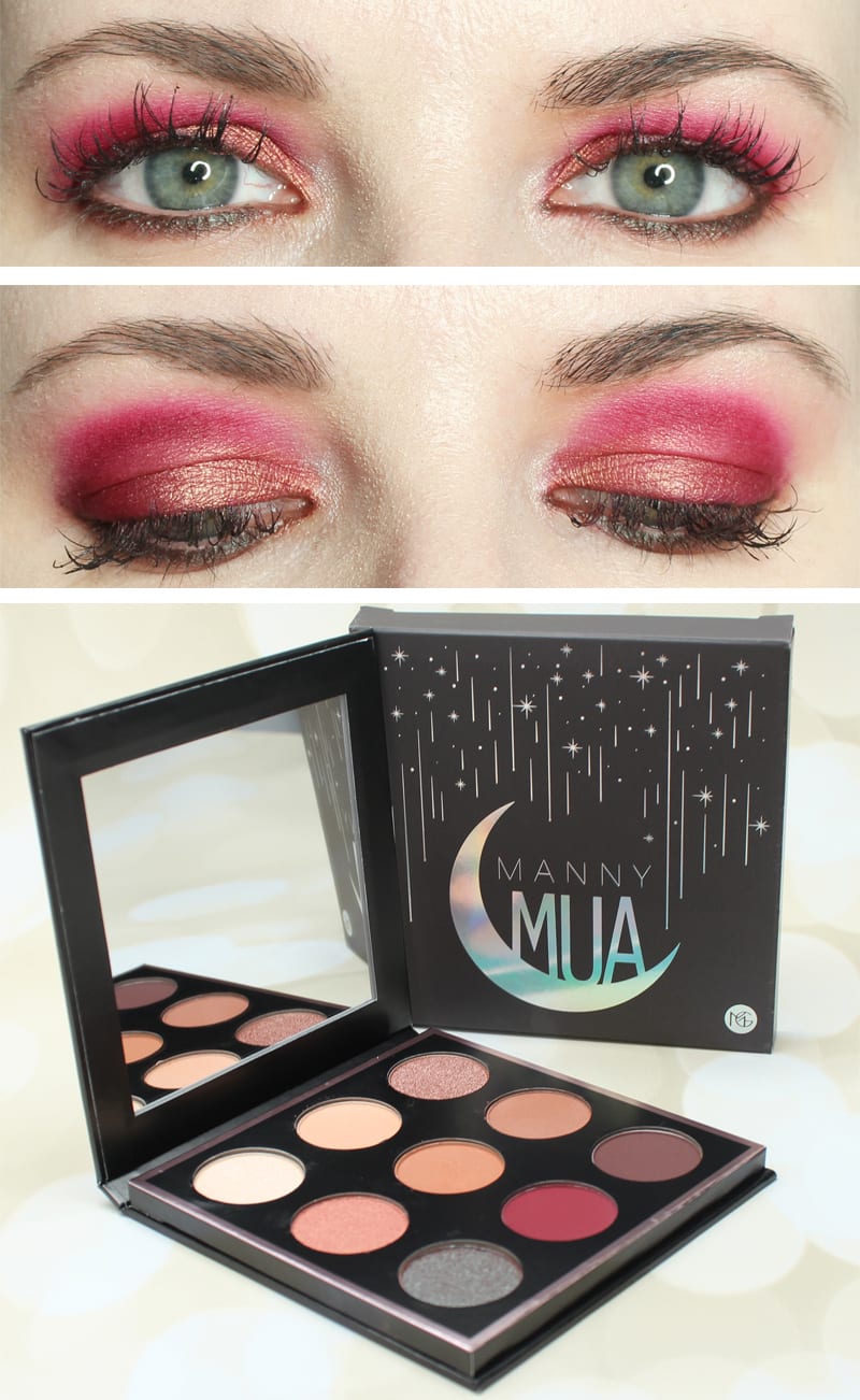 Makeup Geek MannyMua Palette Look