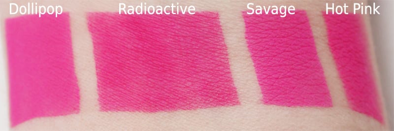 Melt Cosmetics Radioactive Dupes