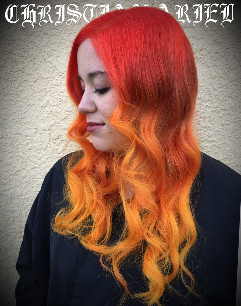 Pravana Vibrant Orange Fire Hair