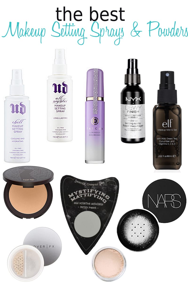 10 Best Makeup Setting Sprays and Powders