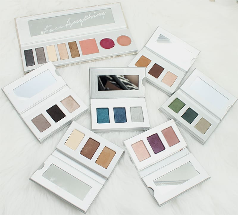 Honest Beauty Eyeshadow Trios and Everything Makeup Palette Review Swatches and Looks